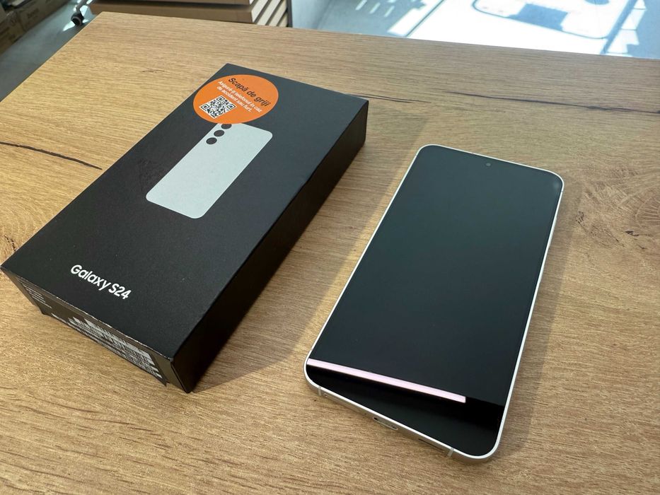 SAMSUNG Galaxy S24 5G, 256GB, 8GB RAM, Marble Gray | Buy-Back |