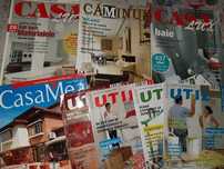 Lot set reviste despre decorarea si renovarea casei