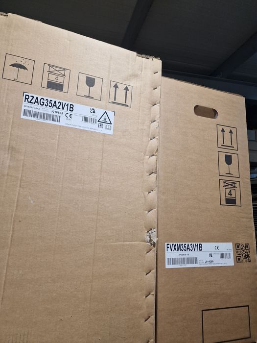 Нов подов климатик Daikin 12ка RZAG35 FVXM35 SkyAirAlpha топ клас А+++