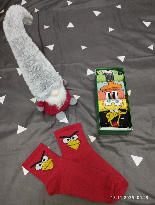 Set 6 șosete colorate, unisex