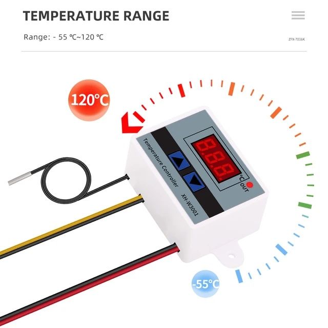 Терморегулатор-термореле 10А - 220Vтермостат. Евтини топлинни решения