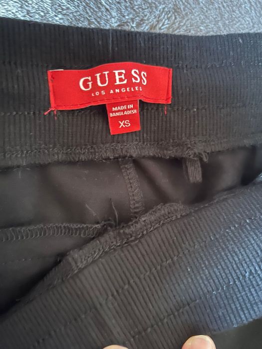 Pantaloni Guess Negrii