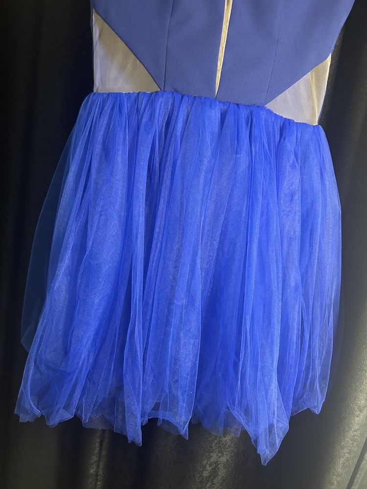 Rochie scurtă albastră