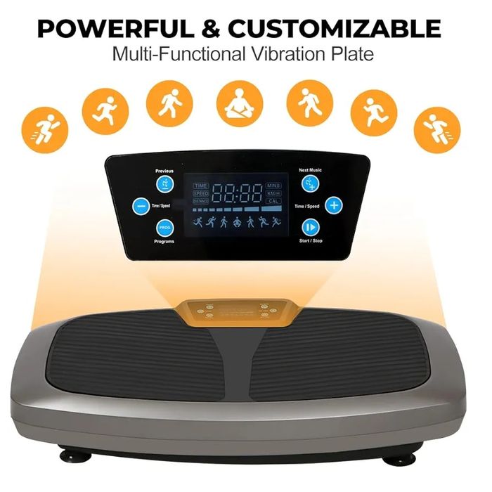 Промо!Голям Размер !Висококачествена Bluetooth Вибрационна платформа ,