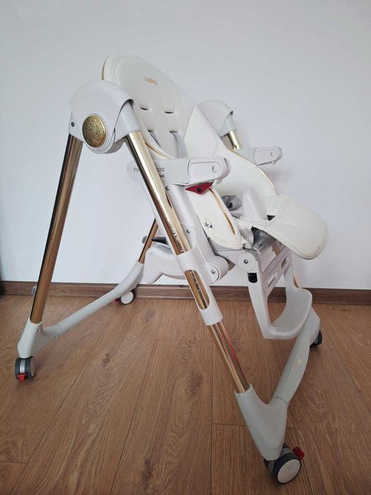 Стол за хранене-Шезлонг Peg Perego-Prima Pappa Follow Me, Gold, 3 in 1