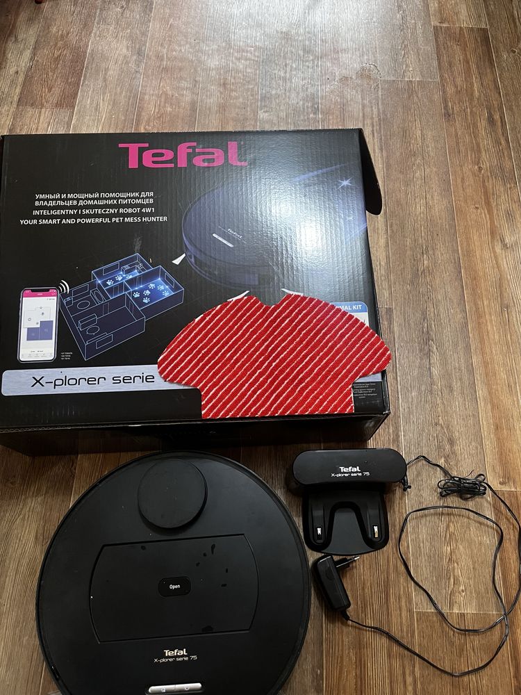 Робот-пылесос Tefal X-plorer Serie 75 RG-7675WH