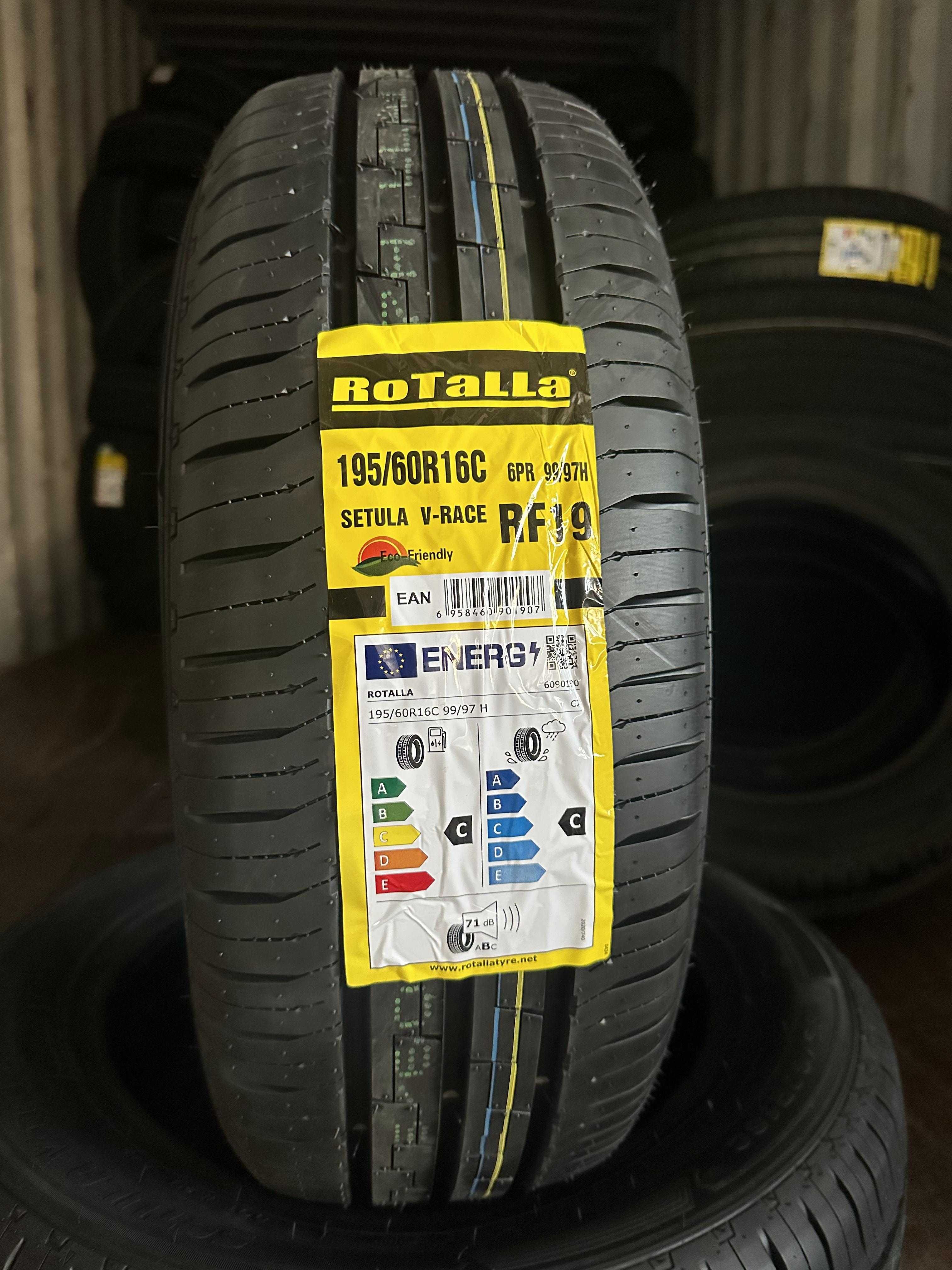 Нови Летни Бусови Гуми ROTALLA SETULA RF19 195/60R16C 99/97H Нов DOT