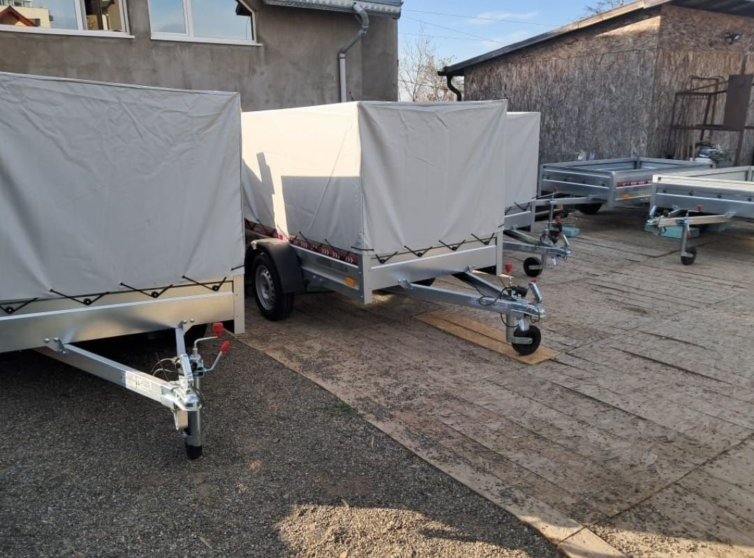 Vand remorca cu 1 axa sau 2 axe 750 kg noua, in Jud Braila