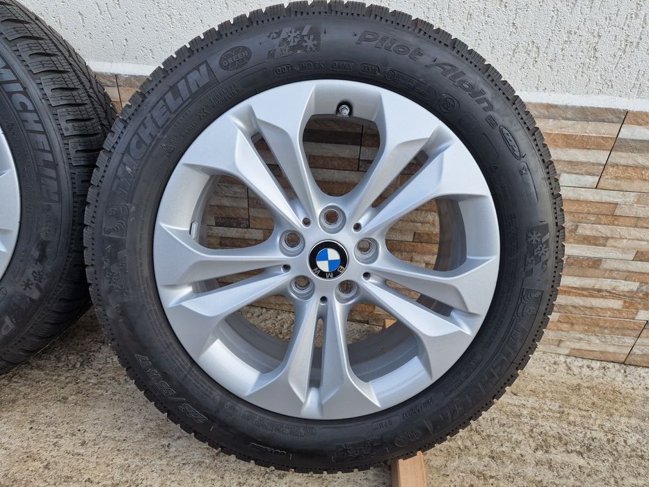 Jante 17 de iarna BMW X1,X2, f48, f39 anvelope Michelin, 5x112