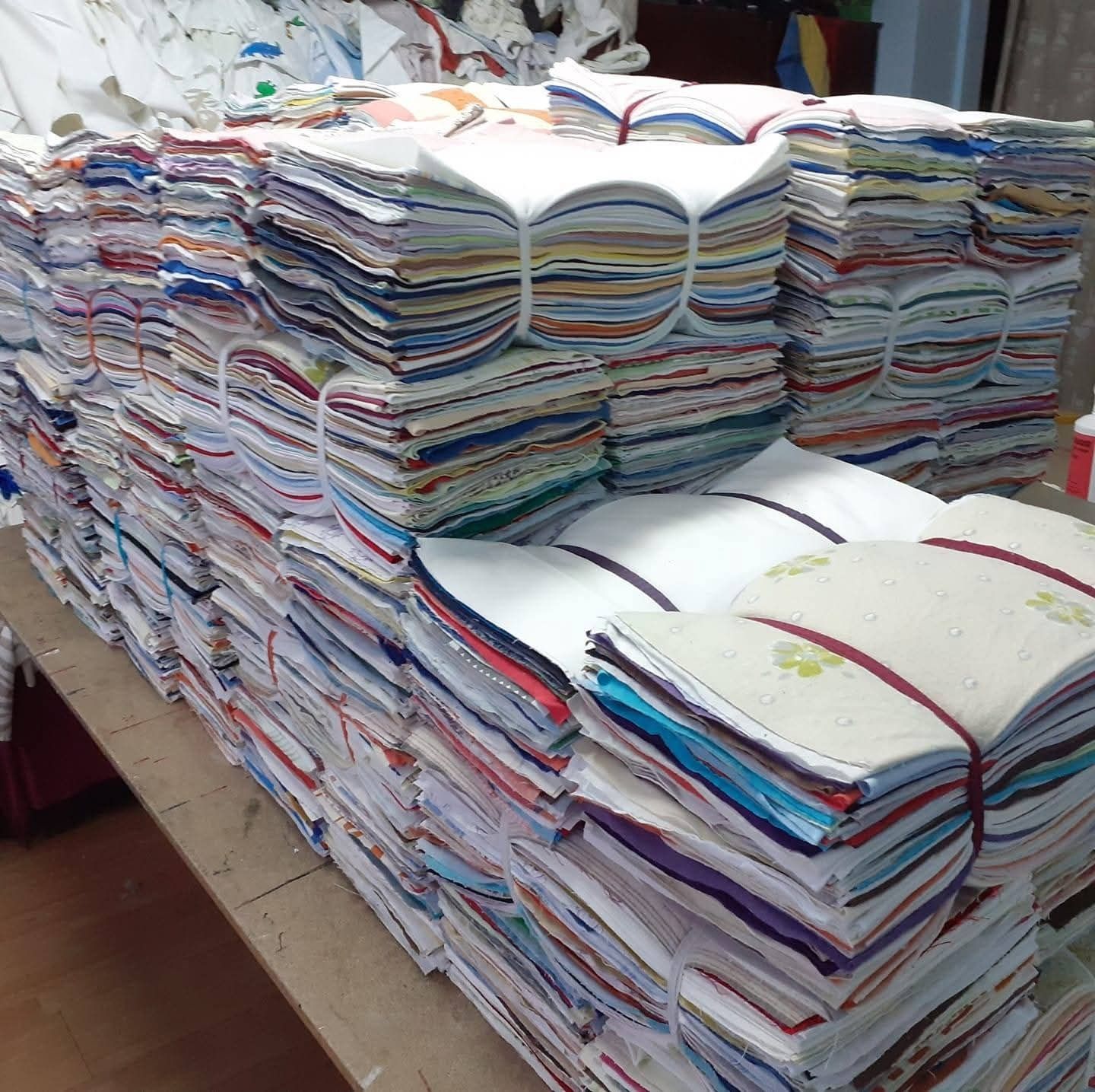 Lavete bumbac 40x40 material nou.Set lavete bumbac 100%-100buc/set