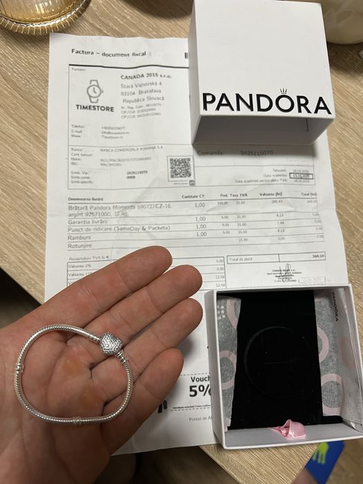 Bratara Pandora Moments Argint 925