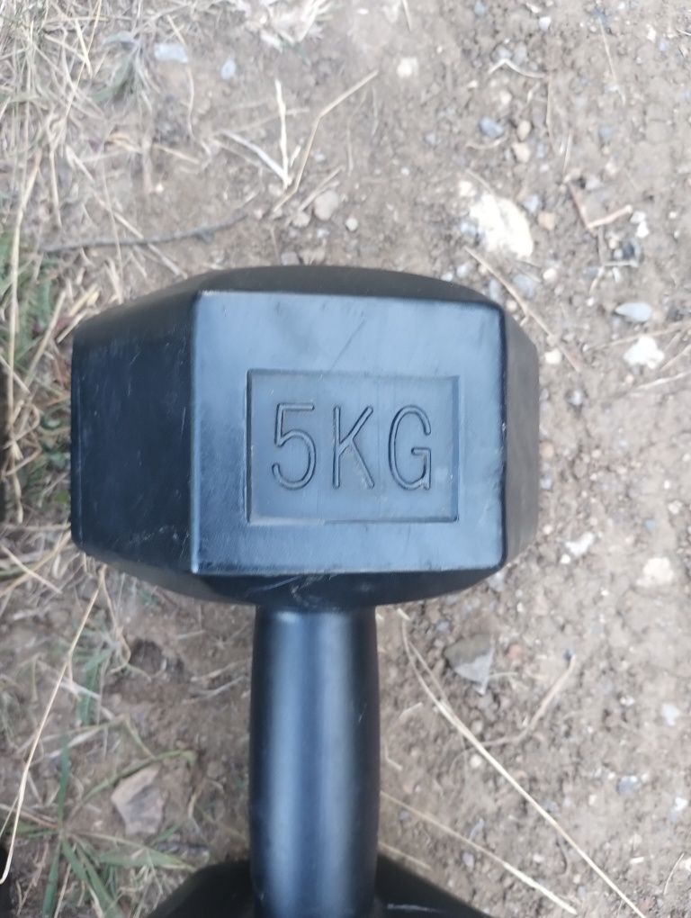 Дъмбели 2бр по 5кг