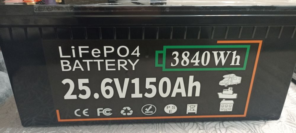 Lifepo4 25.6v 150Ah