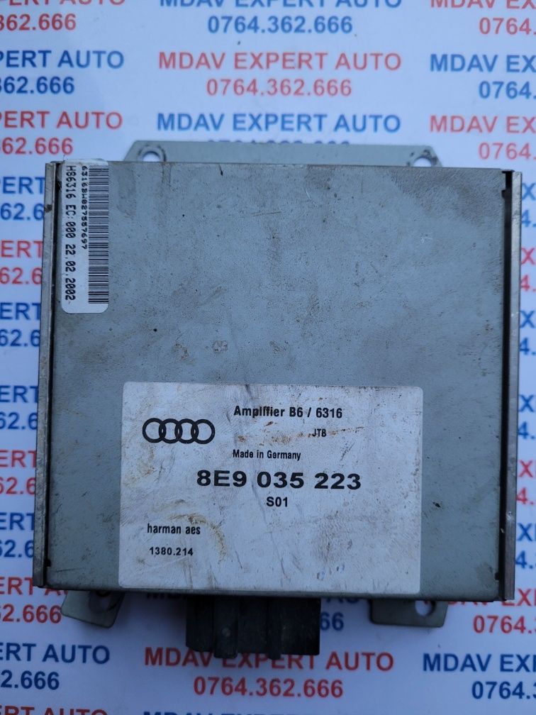 Amplificator audio 8E9035223 8E9035223 Audi A4 B7