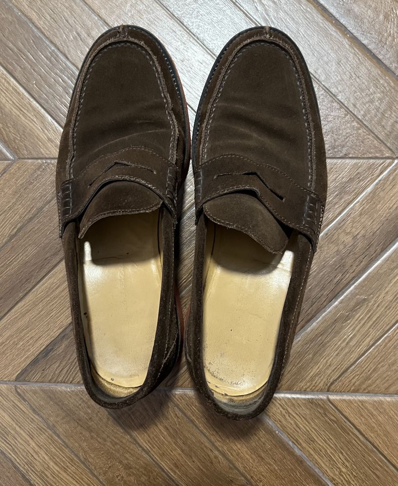 Pantofi barbatesti din piele intoarsa Rene Lezard