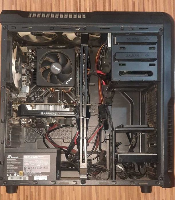 pc complet procesor AMD RYZEN 5 1600x 3,6ghz