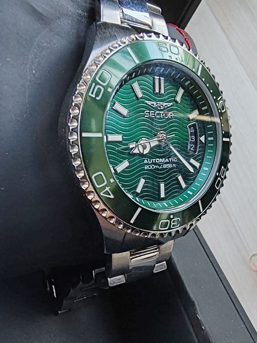 Ceas Sector Aniversar Automatic Diver 200 m Acte-Cutie, Garanție!
