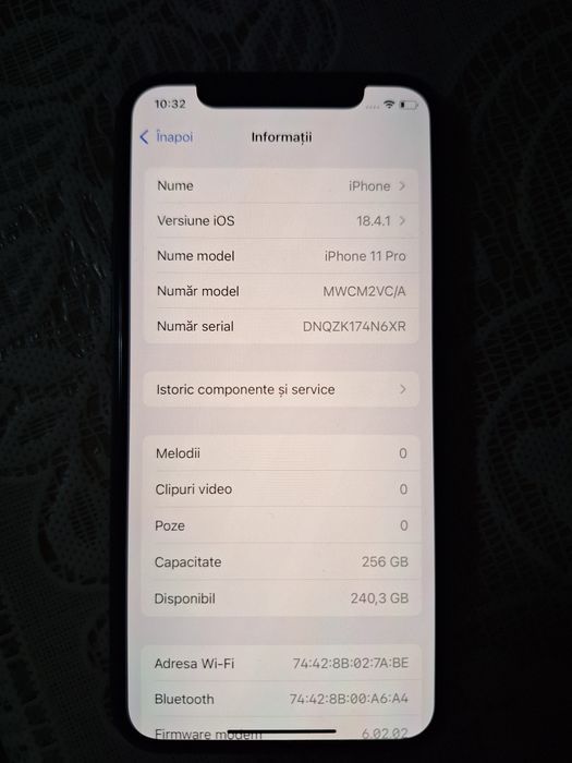 Iphone 11 pro 256gb