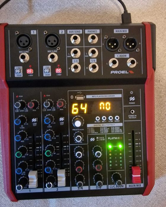 Proel PLAYMIX 6Compact mixer