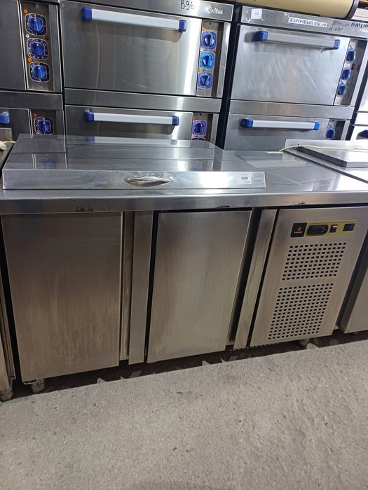 Стол холодильник, стол нержавейка, мойка промышленная все бу в Астане