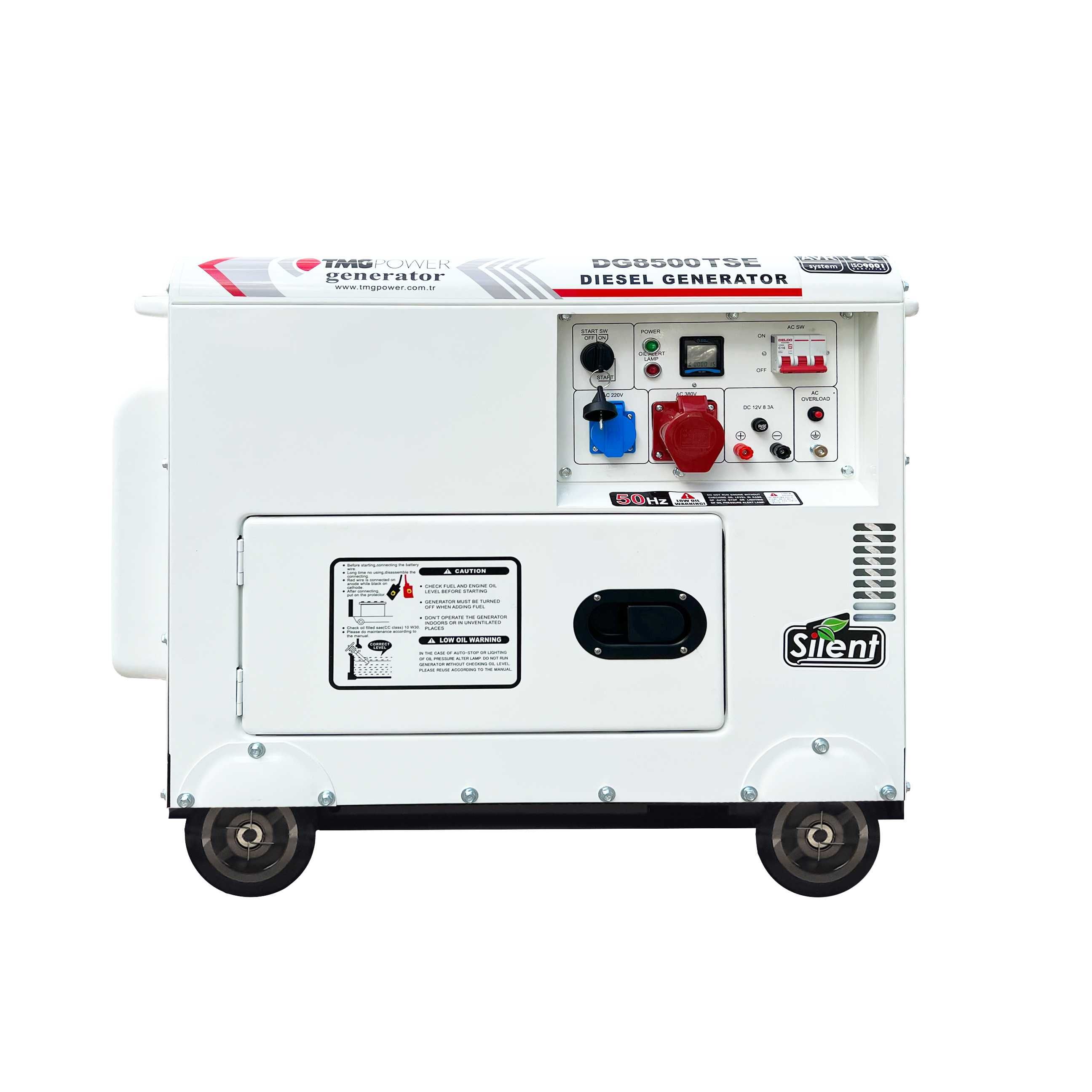 Generator curent automatizat 380V/220V- de la 7.5 kVA la 11 kVA