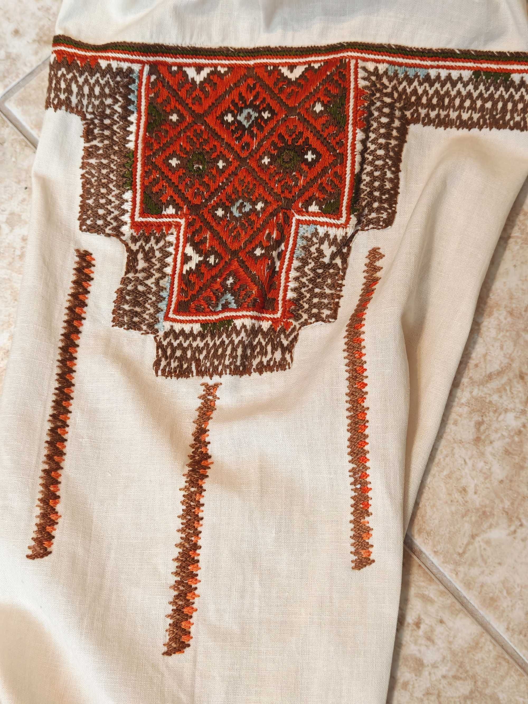 Оригинална Мъжка Старинна Хърцойска Риза 1930те г.