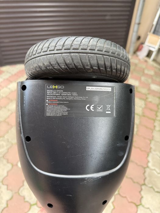 Hoverboard FREEWHEEL LexGo Spark, 6.5 inch, negru