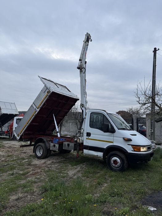 Iveco Daily Basculabil cu Macara