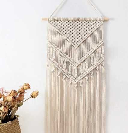 Усукано въже за макраме памучно 200 м