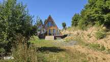 Cabana tip A-frame de vanzare  cu CF Agroturistica I Plopi I Muntele R