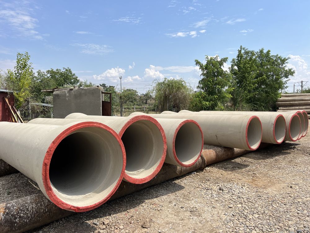 Vand tuburi de beton armat PRECOMPRIMATE dubla armatura