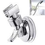 Suport cu ventuza pentru para de dus, reglabil 360 grade, crom elegant