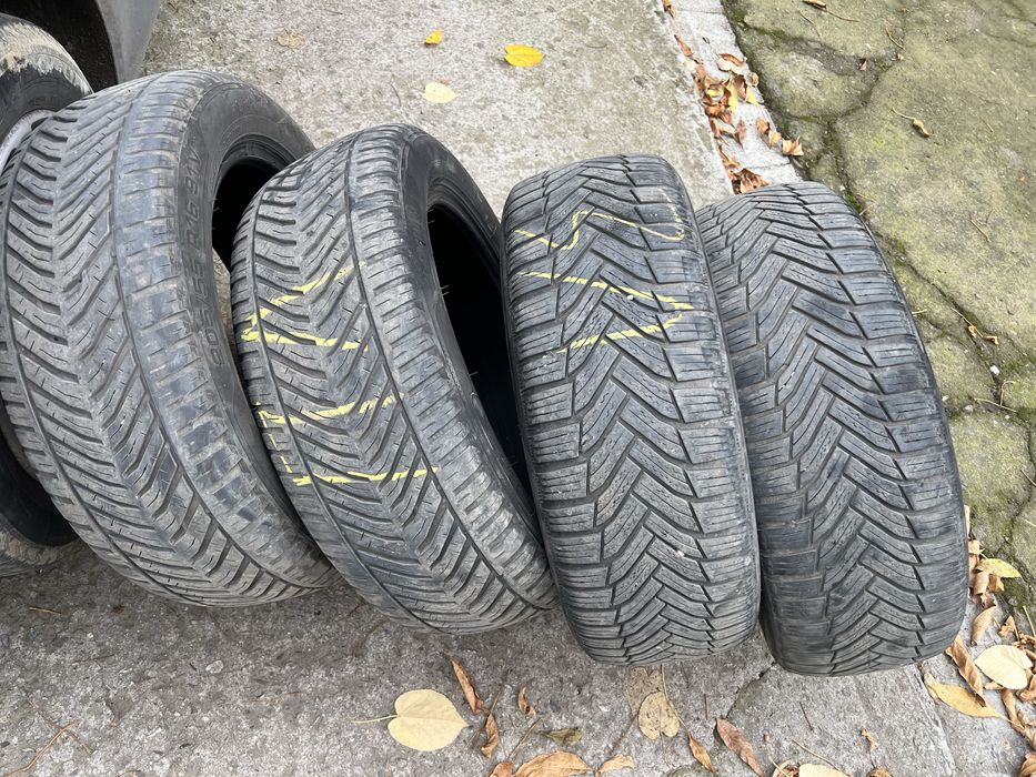 4бр. 205/55/16 Зимни и всесезони гими 60лв за всичко Michelin / Riken