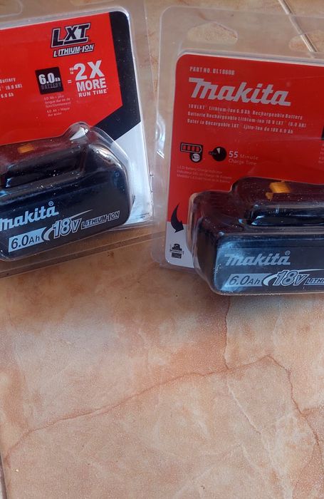 2 Acumulatori  AFTERMARKET  Makita  de 6Ah NOI