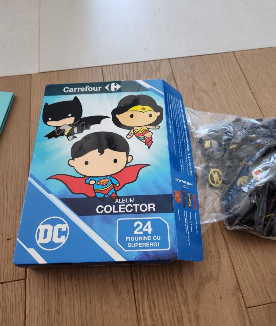 Abum complet eroi DC Carrefour +punga
dubluri