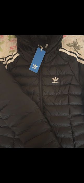 Черно зимно яке - Adidas