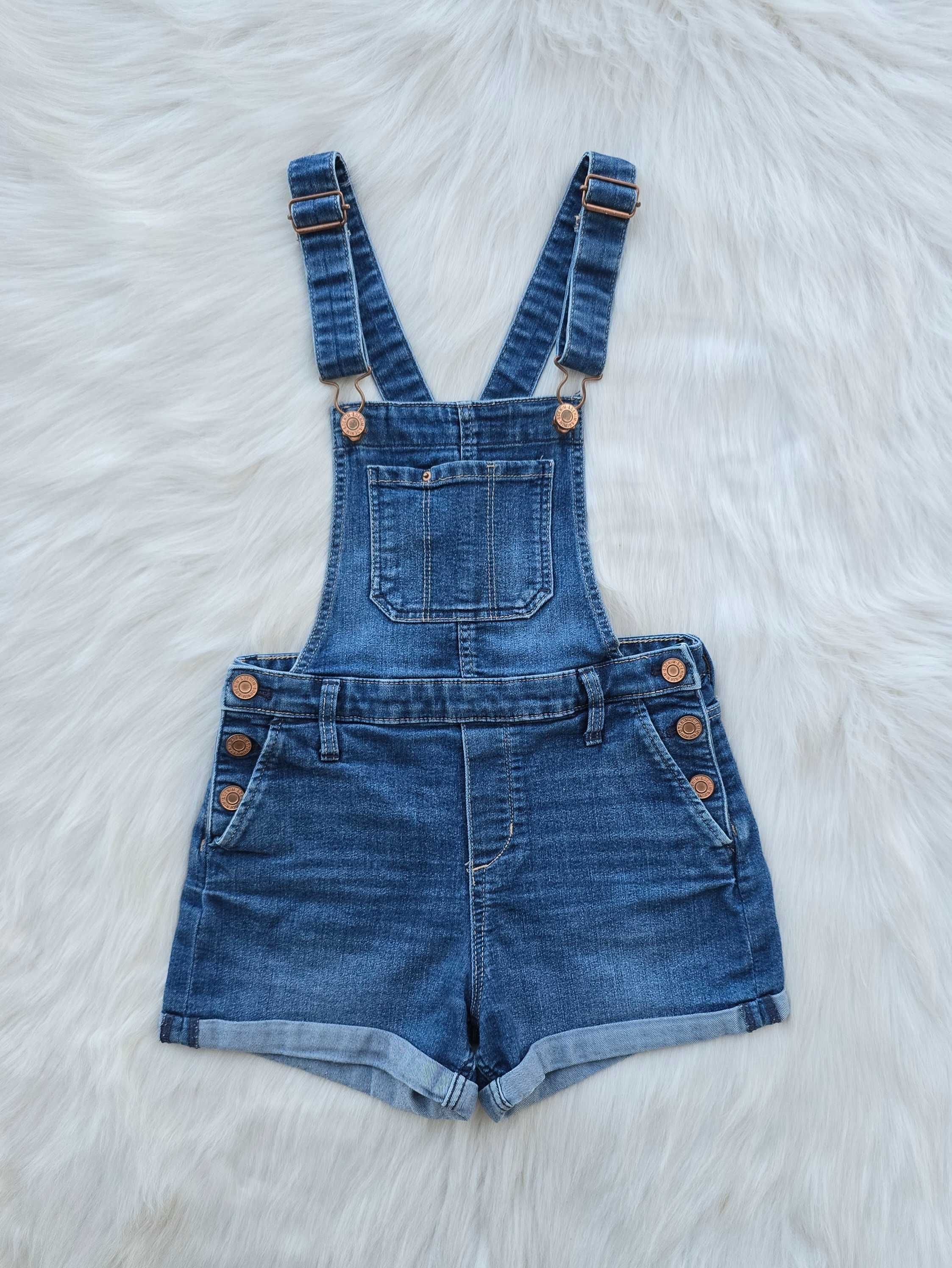 Детски дънков гащеризон H&M и дънково яке 9-10 години