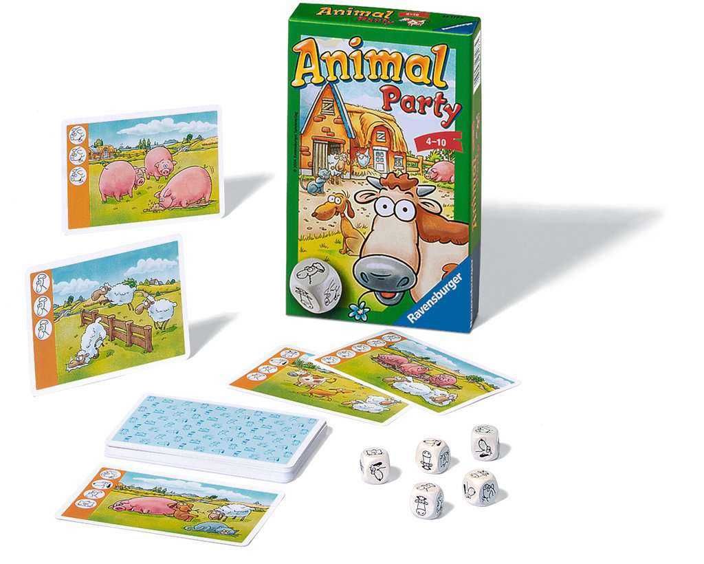 Animal Party Ravensburger joc de societate copii board game boardgame