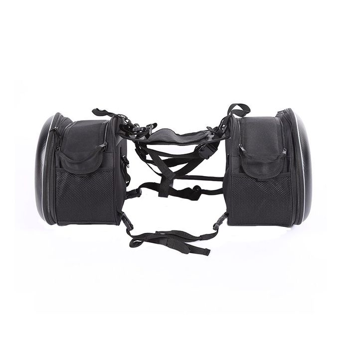 Set doua genti laterale, pt motocicleta, MC0406, Waterproof, Negru