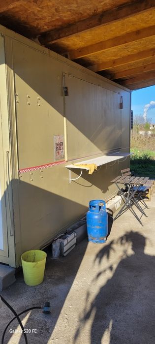 Фургон уборудван за бързо хранене