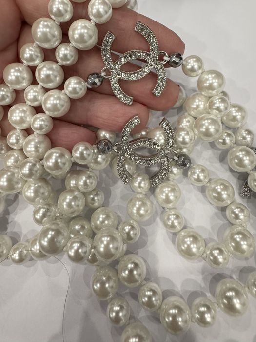 Chanel обеци и дълго колие