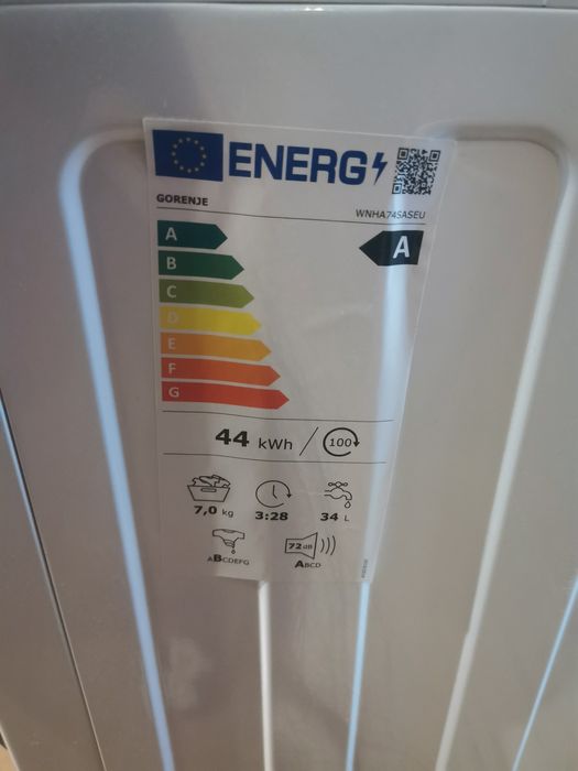 Пералня Gorenje клас А