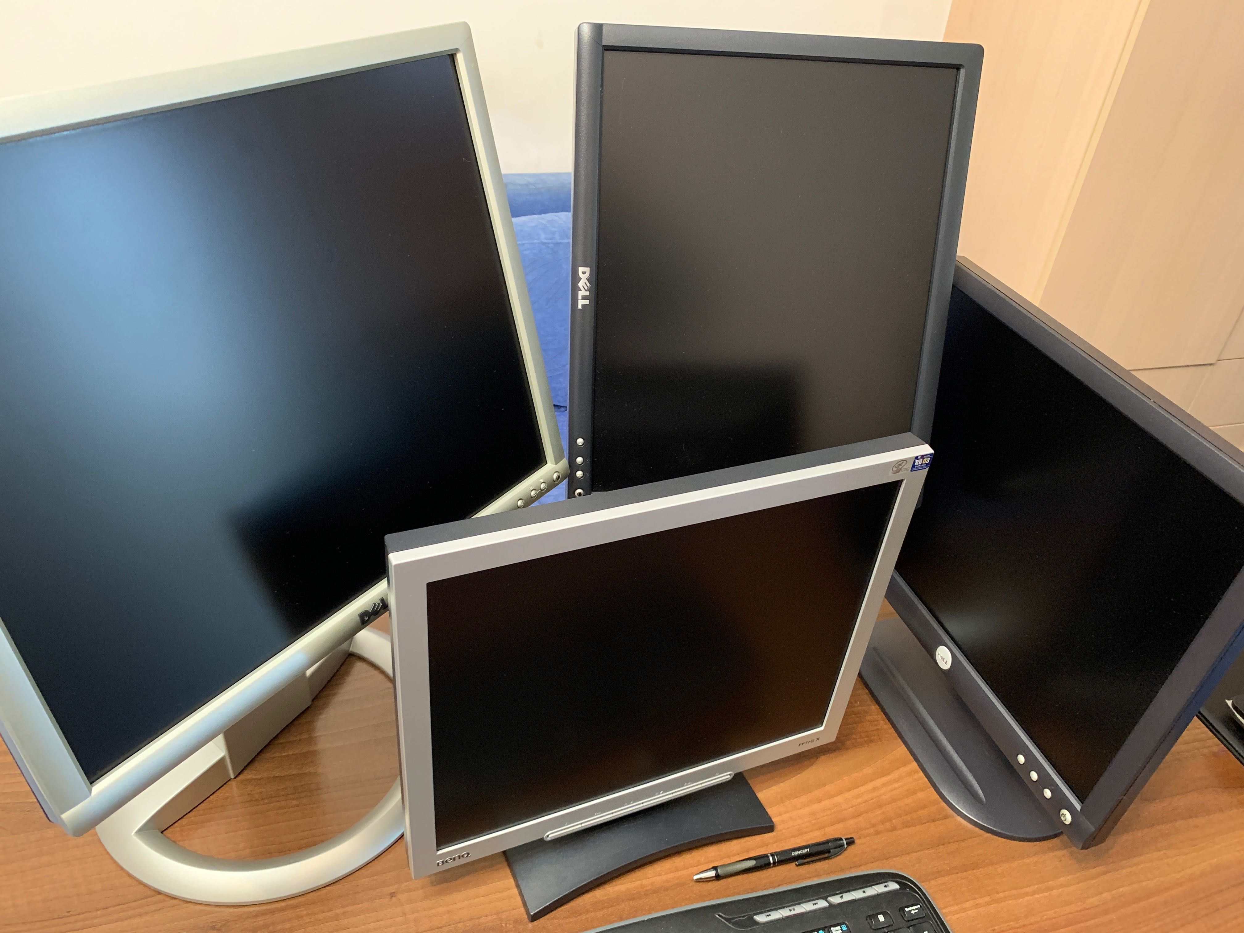 LCD Матови монитори Sony, Benq, Dell