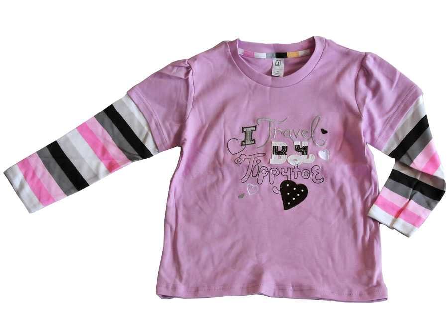 Tricou BabyGap cu maneca lunga pentru fete