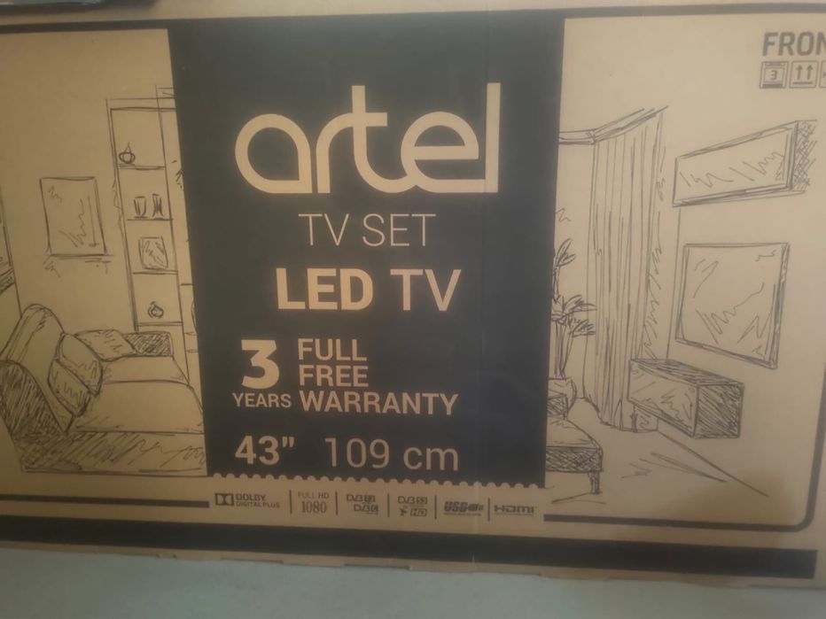 Телевизор Artel 43“