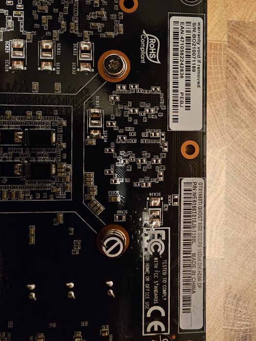 Placa video Gainward 1660ti 6gb