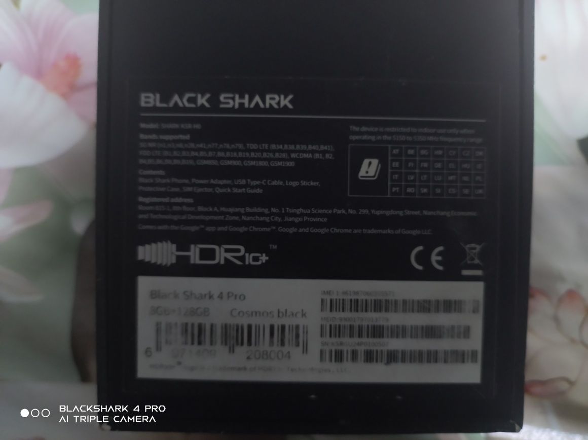 Black shark 4 pro