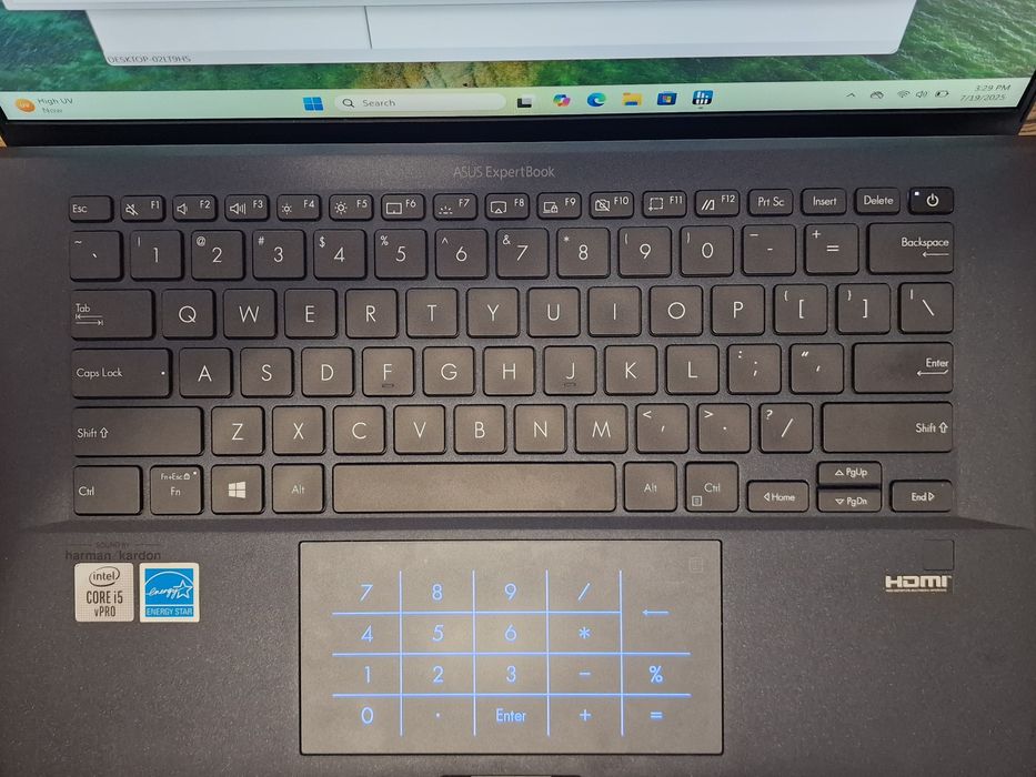 Laptop Asus ExpertBook 14" i5 gen 10, ssd 500
