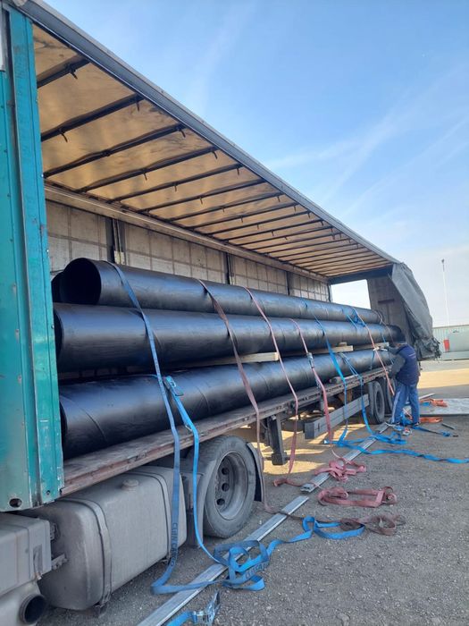 Teava metalica neagra irigatii protectie subtraversari