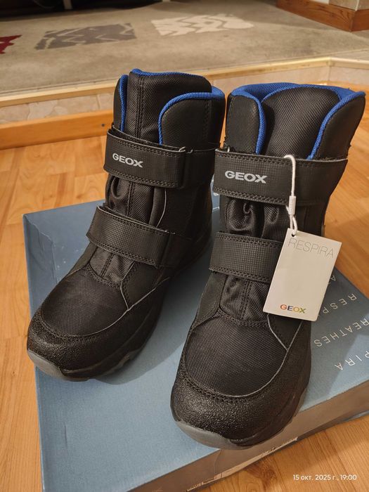 Ботинки Geox Respira (Италия),зима,GoreTex,оригинал,новые,р-р 36